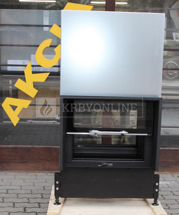 Kobok Chopok O 67 VD 740/510, rám, čierny šamot krbyonline