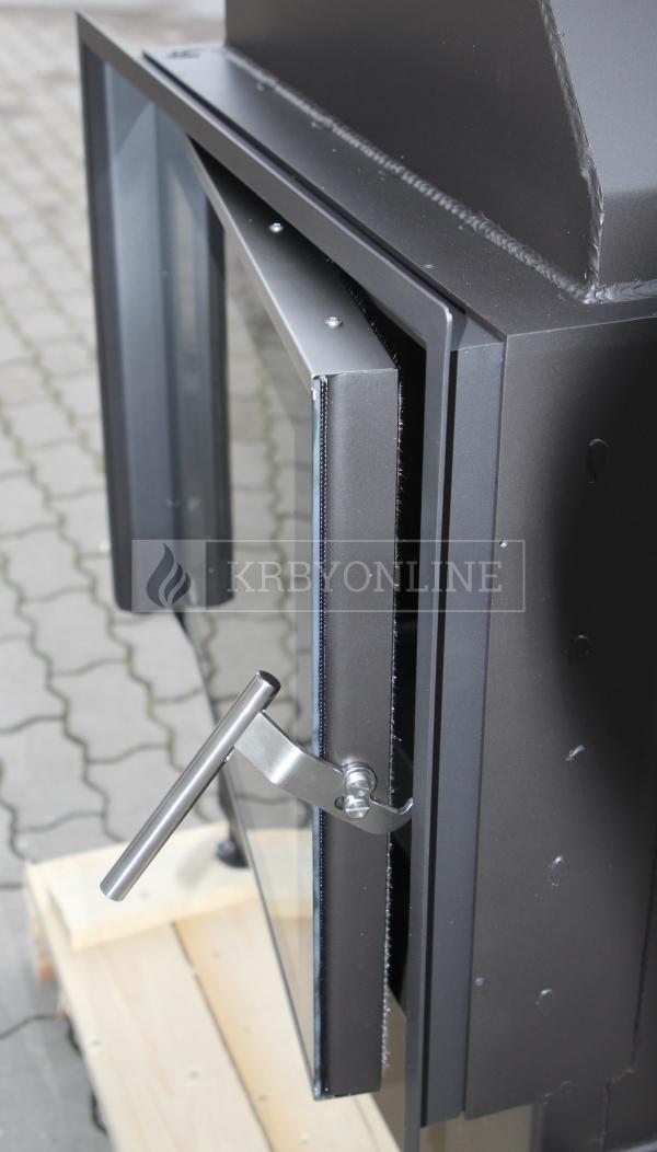 Kobok Chopok O 67 VD 740/510, rám, čierny šamot krbyonline