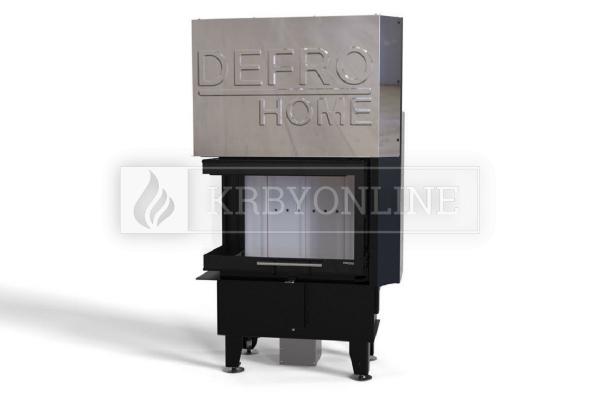 Defro Home Intra SM BL MINI G teplovzdušná krbová vložka s ľavým rohovým presklením a výsuvným otváraním krbyonline