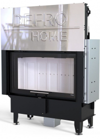 Defro Home Intra LA G teplovzdušná krbová vložka s rovným presklením a výsuvnými dvierkami
