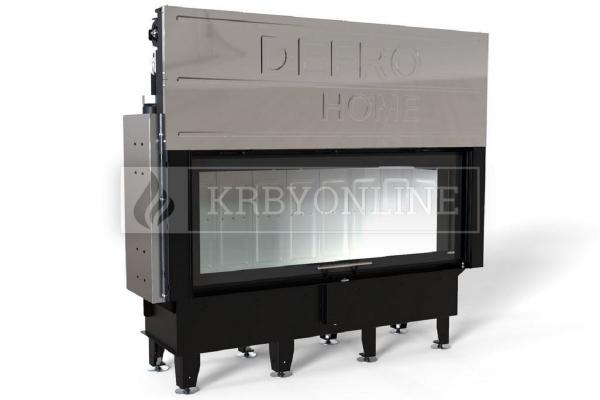 Defro Home Intra XLA G teplovzdušná krbová vložka s rovným presklením a výsuvnými dvierkami krbyonline