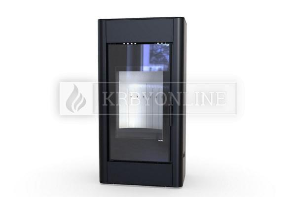 Defro Home SOLUM oceľové krbové kachle s rovným presklením krbyonline