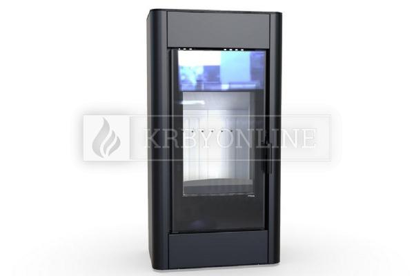 Defro Home SOLUM oceľové krbové kachle s rovným presklením krbyonline