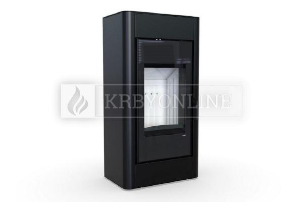 Defro Home SOLUM oceľové krbové kachle s rovným presklením krbyonline