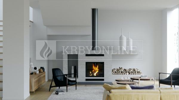 Defro Home rovná krbová vložka krbyonline