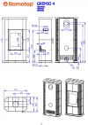Romotop Gremio 4 klasické akumulačné krbové kachle krbyonline