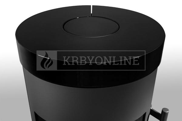 Romotop Luanco N 01 elegantné krbové kachle s keramickým obložením krbyonline
