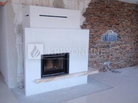 Naša práca rovná krbová obostavba krbyonline