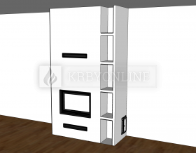 Naša práca rovná krbová obostavba krbyonline