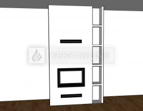 Naša práca rovná krbová obostavba krbyonline