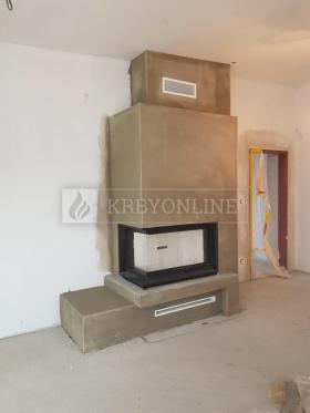 Naša práca rohová krbová obostavba krbyonline