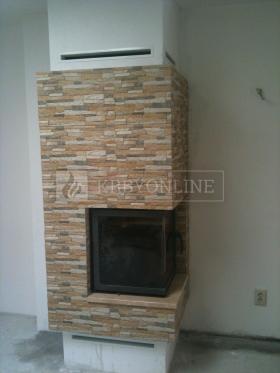 Naša práca rohová krbová obostavba krbyonline