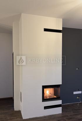 Naša práca rohová krbová obostavba krbyonline