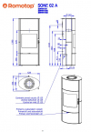 Romotop Sone 02 A krbové kachle s mastencovým obložením a šamotovým ohniskom krbyonline