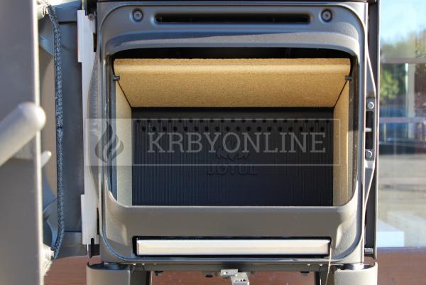 Jotul F 305 R LL dizajnové liatinové krbové kachle so zabudovaným popolníkom krbyonine