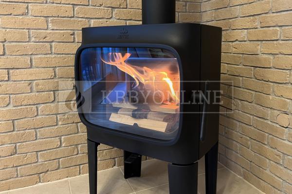 Jotul F 305 R LL dizajnové liatinové krbové kachle so zabudovaným popolníkom krbyonine