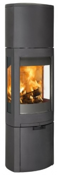 Jotul F 378v2 Advance HT BP vysoké liatinové krbové kachle s bočnými sklami