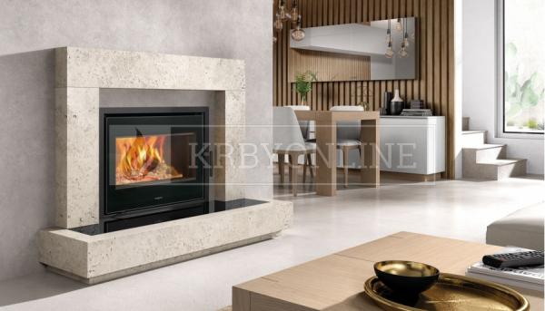 Hergóm C-16/80 liatinová rovná krbová vložka krbyonline