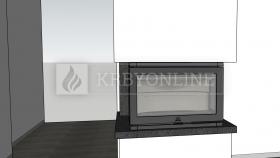 Naša práca trojstranná krbová vložka Jotul I 620 krbyonline