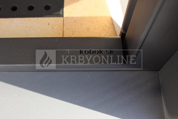 1 Kobok Chopok L 60 LD 600/450 RAM 4S A oceľová krbová vložka krbyonline