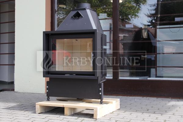 Kobok Chopok L 67 LD 670/510 RAM 4S A oceľová rovná krbová vložka krbyonline