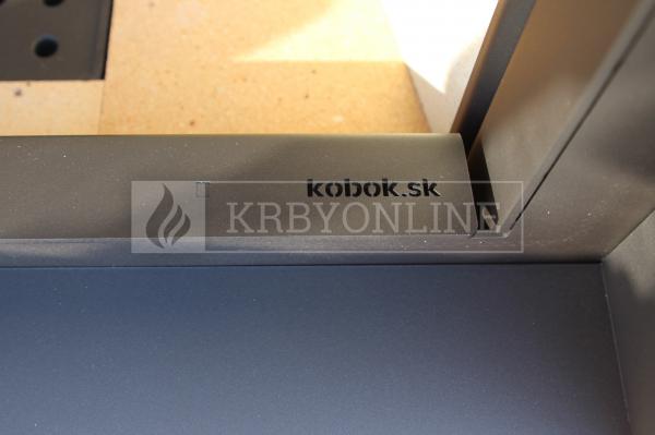 Kobok Chopok L 73 LD 730/510 SM, RAM 4S A teplovzdušná rovná krbová vložka krbyonline