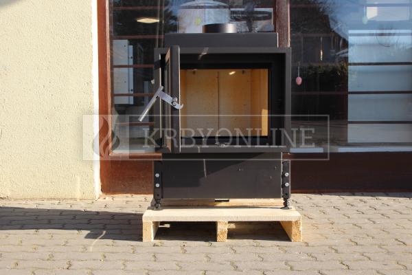 Kobok Kazeta L 60 LD 600/450 RAM 4S A rovná krbová vložka s rámikom krbyonline