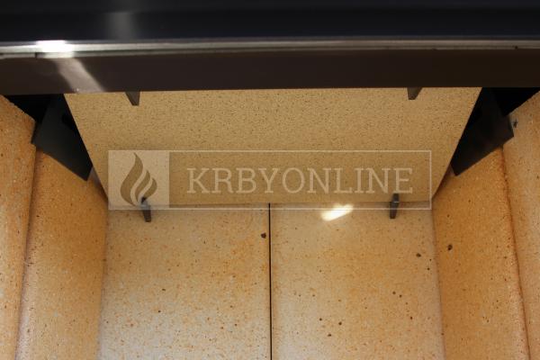 Kobok Kazeta L 60 LD 600/450 RAM 4S A rovná krbová vložka s rámikom krbyonline
