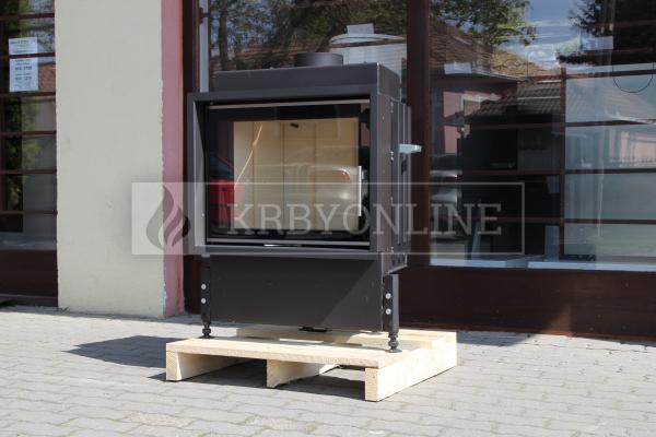Kobok Kazeta L 67 LD 670/510 SM RAM 4S A teplovzdušná oceľová rovná krbová vložka krbyonline