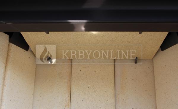 Kobok Kazeta L 67 LD 670/510 SM RAM 4S A teplovzdušná oceľová rovná krbová vložka krbyonline