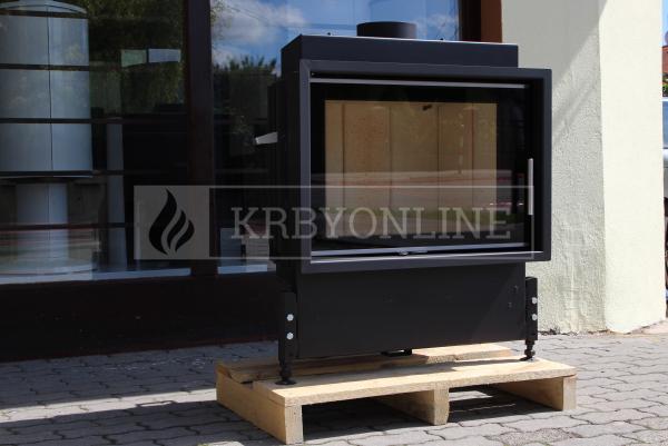 Kobok Kazeta L 73 LD 730/510 SM, RAM 4S A rovná krbová vložka so šamotovými tvarovkami krbyonline