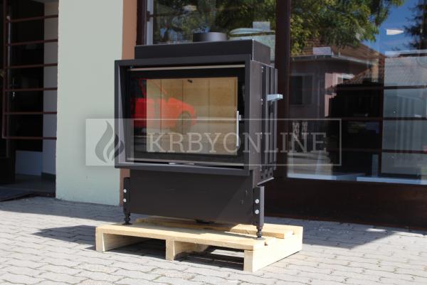 Kobok Kazeta L 73 LD 730/510 SM, RAM 4S A rovná krbová vložka so šamotovými tvarovkami krbyonline