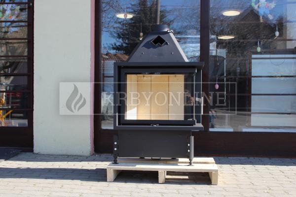 Kobok Chopok R90 67 LD 670/510-S/450 P RAM 4S A teplovzdušná rohová krbová vložka krbyonline
