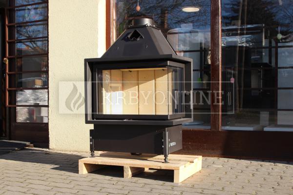 Kobok Chopok R90 73 LD 730/510-S/450 P RAM 4S A pravá rohová krbová vložka krbyonline