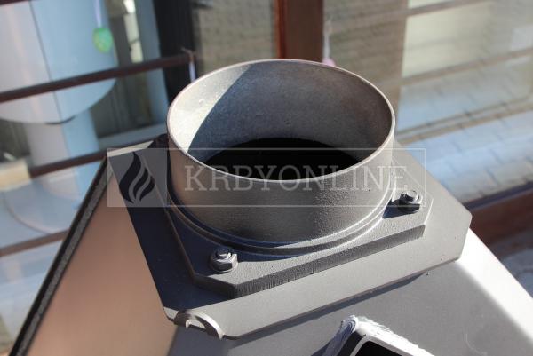 Kobok Chopok R90 73 LD 730/510-S/450 L RAM 4S A teplovzdušná rohová oceľová krbová vložka krbyonline