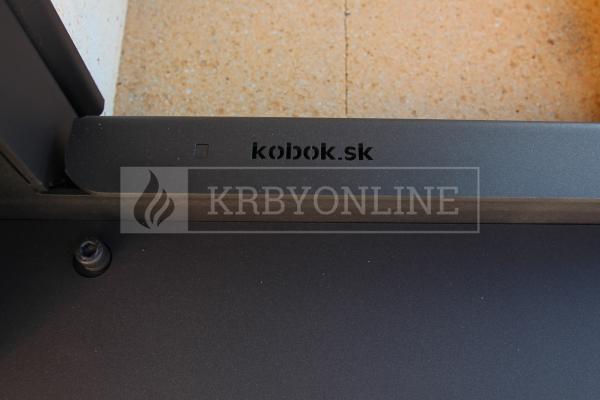 Kobok Chopok R90 73 LD 730/510-S/450 L RAM 4S A teplovzdušná rohová oceľová krbová vložka krbyonline