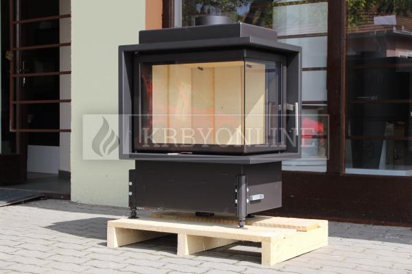 Kobok Kazeta R90 67 LD 670/510-S/450 P RAM 4S A kvalitná pravá rohová krbová vložka krbyonline