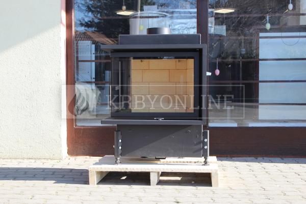 Kobok Kazeta R90 67 LD 670/510-S/450 L RAM 4S A, SO oceľová rohová krbová vložka krbyonline