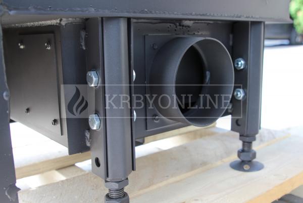 Kobok Kazeta R90 73 LD 730/510-S/450 P RAM 4S A teplovzdušná rohová krbová vložka krbyonline