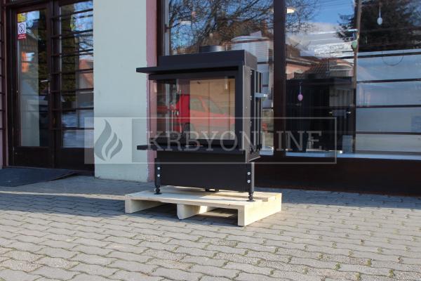 Kobok Kazeta R90 73 LD 730/510-S/450 L RAM 4S A rohová krbová vložka s krycím rámikom krbyonline