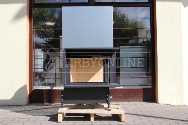 Kobok Chopok R90 67 VD 720/510-S/500 P RAM 4S A, SO, SM rohová oceľová krbová vložka s výsumnými dvierkami krbyonline