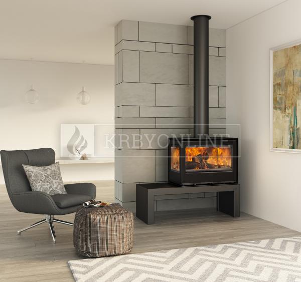 Rocal Habit 76 LI + T exkluzívne teplovzdušné krbové kachle krbyonline