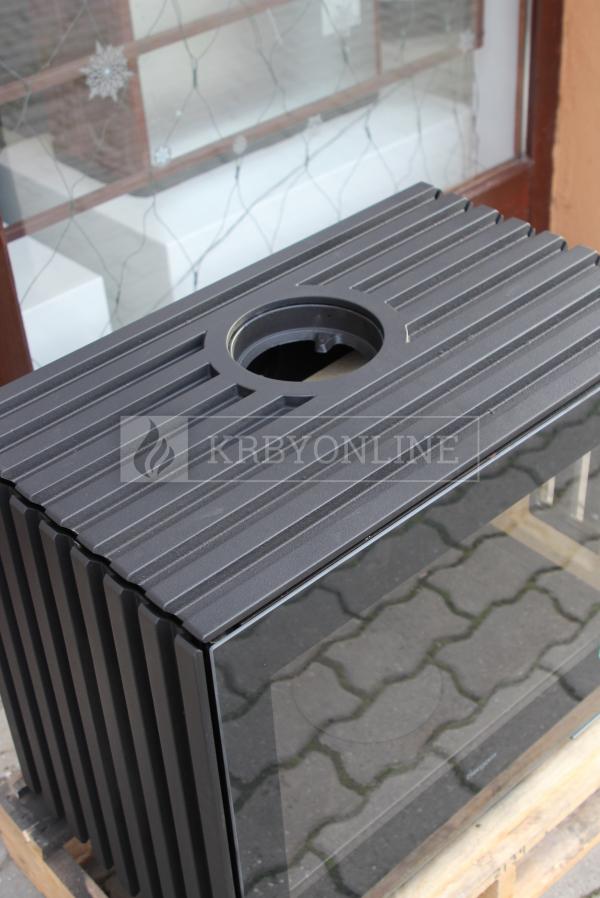 Hergóm GLANCE L liatinové krbové kachle bez nožičiek krbyonline