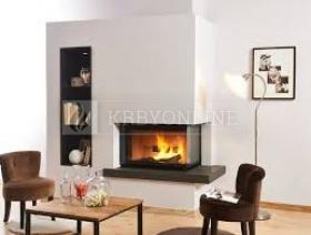 Rohový krb krbyonline