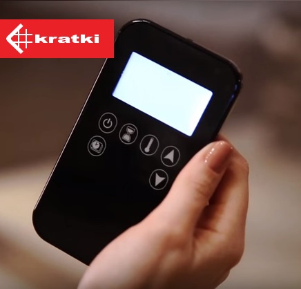 Kratki KOZA AB GAS diaľkové ovládanie krbyonline
