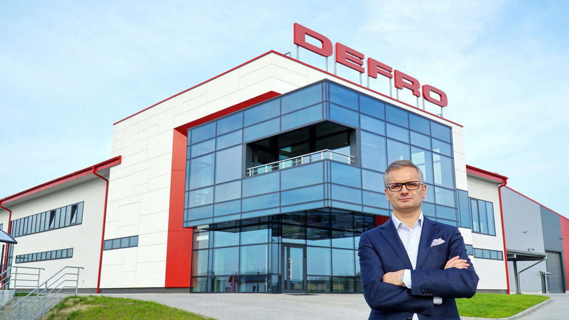 Sídlo firmy Defro v Poľsku krbyonline