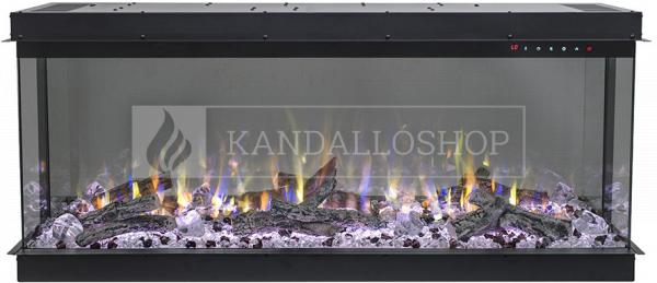 Aflamo Superb 50 elektromos háromoldalas látvány kandalló távirányítóval kandalloshop