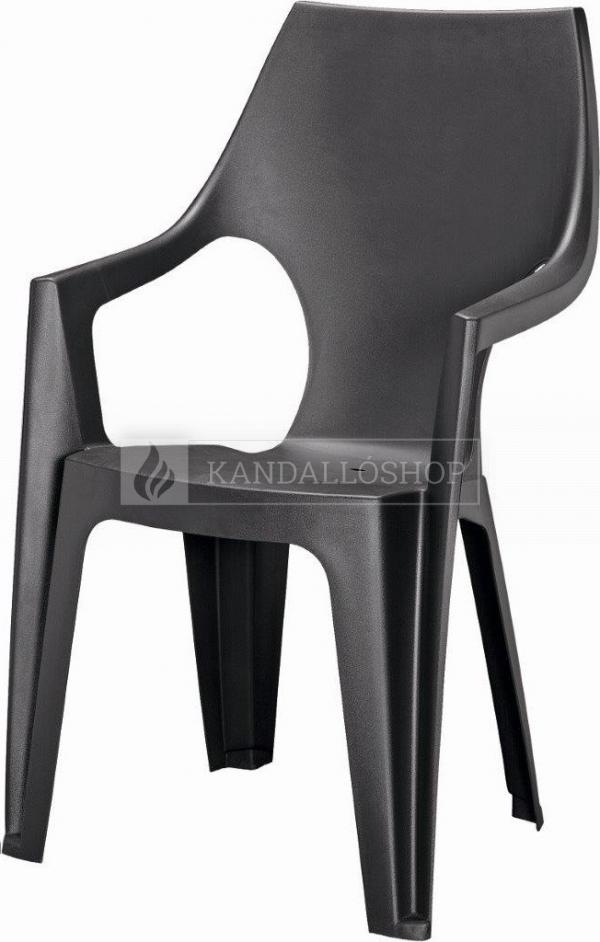 Keter Dante High Back grafit színű szék kandalloshop