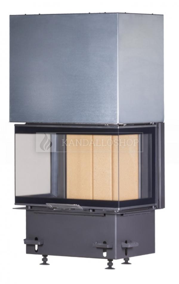 Kobok Chopok 2R90 S/380 VD 805/450 510 570 légfűtéses háromoldalú kandallóbetét liftes tolóajtóval kandalloshop