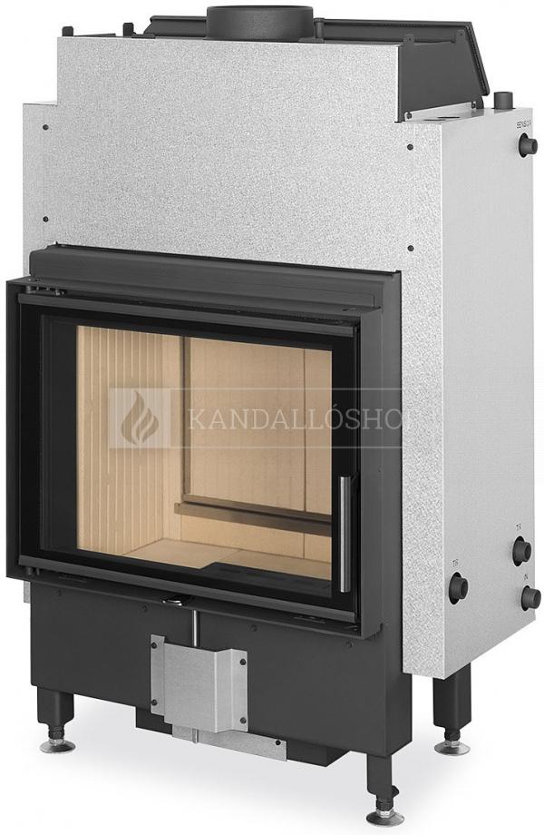 Romotop DYNAMIC WB 2g 66.50.01 sík üvegű vízteres dupla üveggel ellátott kandallóbetét kandalloshop